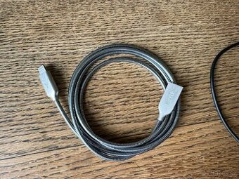 Stylový ocelový Lighting Kable Apple 1,2M délka