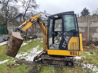 BAGR Schaeff Terex 1,65t s naklápěcí hydraulickou svahovkou