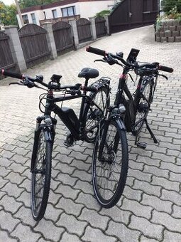 2x el. Kolo Fischer Proline Trekking ETH a ETD 1722 a nosič