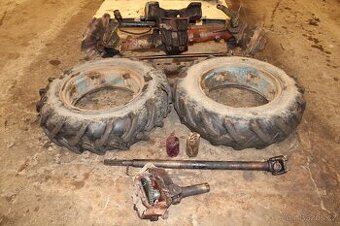 Zetor 7245 přední náprava převodovka kola kardan šrouby