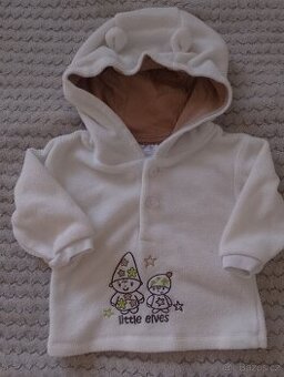 Fleecová mikina s oušky