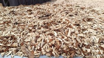 štěpka, mulčovací kůra