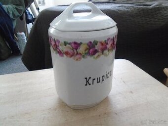 Stará porcelánová dóza