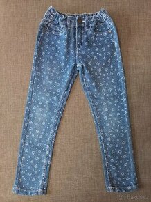 Prodám dlouhé dívčí kalhoty KIKKA KOKO 5-6 let (116 cm)
