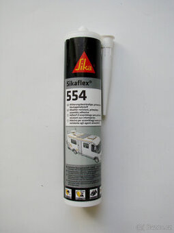 Sikaflex 554 bílý lepidlo nové nepoužité+načnuté