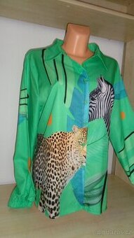 Košilová halenka NOVÁ vel.3XL - přibl.50-52