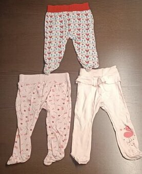 Dětské polodupačky 12m 3ks