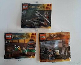LEGO Lord of The Rings a Hobbit polybagy - 3 DRUHY