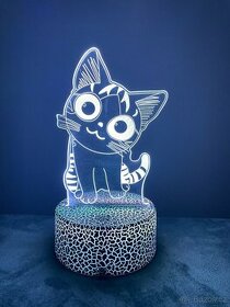 LED lampička kočka