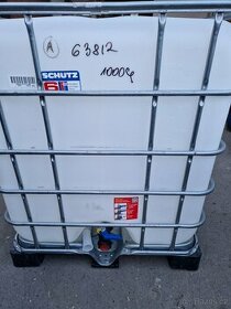 Ibc kontejner, barel, bečka, sud, nádrž 1000 litrů - 1