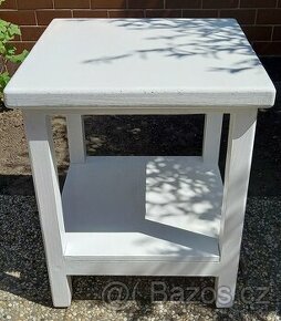 Stolička (štokrle) 40x40x53cm bílá