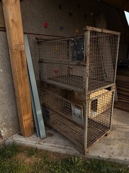 Paletová klec Gitterbox