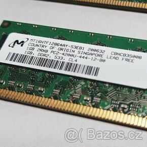 Operační paměť MT16HTF12864AY-53EB1 DDR2 SDRAM