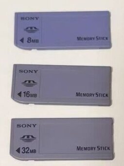 Koupím Sony Memory Stick 8mb / 16mb / 32mb