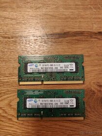 1GB PC3-10600S DDR3 1333MHz, testováno, více kusů - 1