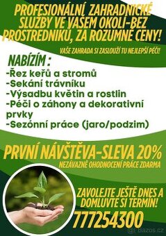 Zahradní práce