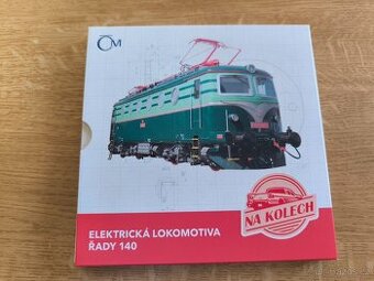 Stříbrná pamětní mince ČM "El. lokomotiva řady 140"