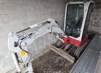 Prodám minibagr Takeuchi TB325r, 2023