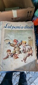 List paní a dívek, svázané ročníky 1930, 1932, 1934