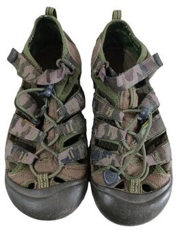 Sandále khaki letní maskáčové 37 Keen Newport H2