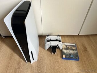 PS5 s mechanikou + 2 ovladače
