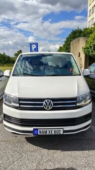 VW Caravelle T6 2.0TDI TOP STAV KŮŽE,8 MÍST
