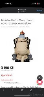Moisha Hugo Mono Sand nosítko