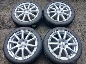 Prodám sadu ALU kol Rial 205/50R17 zimní