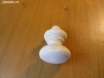 Masivní smrkové úchyty průměr 30mm bez povrchovky