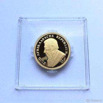 Pozlacená replika legendární mince Single 9 (1899)