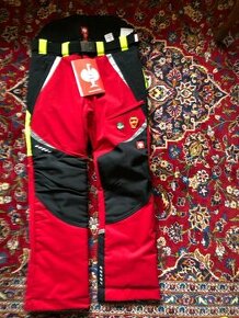 e.s. Lesnické protipořezové kalhoty do pasu, KWF, TOP