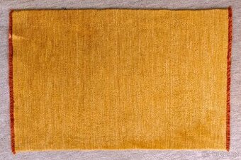 Vlněný koberec Handloom Fringes – oranžový 3ks