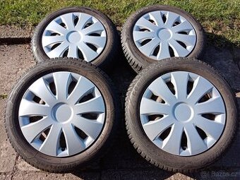 Zimní kola 16ky 4x108 pneu 99% PEUGEOT CITROEN OPEL -dobírka