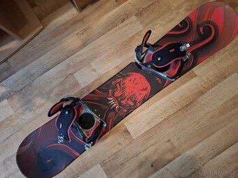 Prodám snowboard Lamar 160 cm + vázání + boty