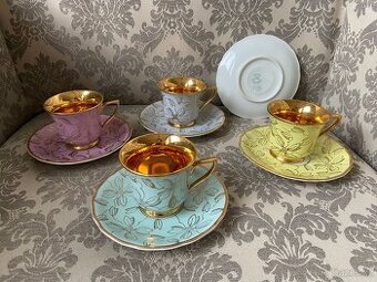 exkluzivní nepoškozené 4 hrnečky mokka