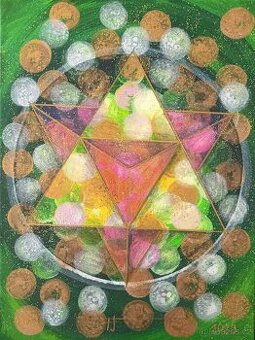 Obraz autorský Františka Janečková - Láska příroda