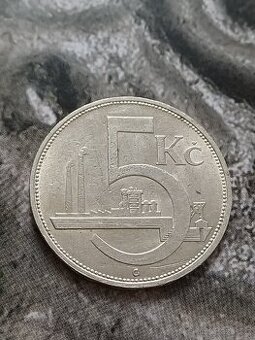 5 koruna 1928