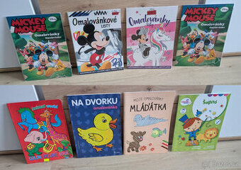 Nové omalovánky pro děti