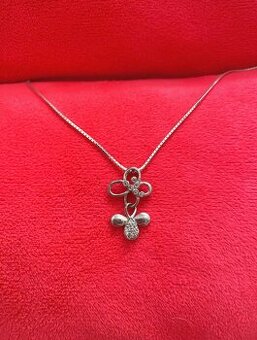 Stříbrný přívěsek motýl, anděl Ag 925