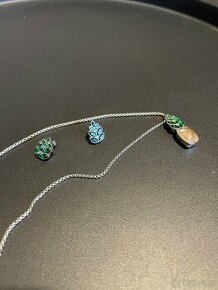 Magnetický set - přívěsek a náušnice