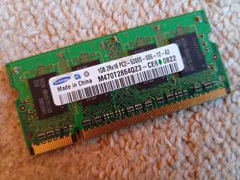 RAM M470T2864QZ3-CE6 Samsung 1GB PC2-5300 DDR2-667MHz SoDimm