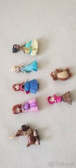figurky z Frozen, Sofie první a Máša a medvěd