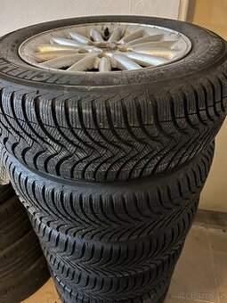 225/60R16.Zimní sada alu kol orig. Chrysler s pneu Michelin