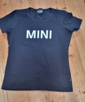 Dámské černé triko MINI COOPER