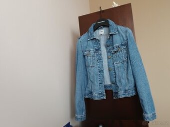 Riflová bunda + sukňa