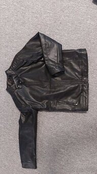 Koženková bunda vel. 134