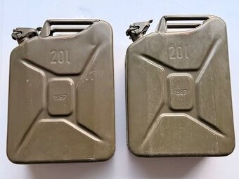 Plechový kanystr 20 l