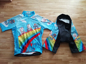 Chlapecký cyklistický dres, vel neuvedena, cca 6-8 let SLEVA
