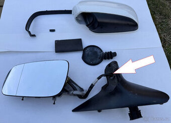 Levé zrcátko Octavia 1 - díly