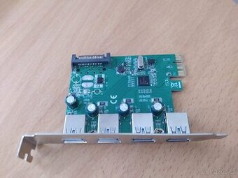 Karta do PC 4x rychlé USB 3.0 porty
